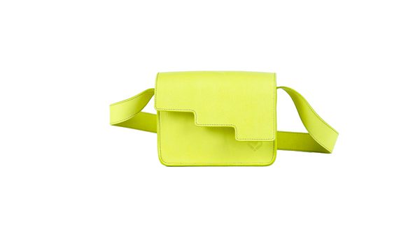 Mala de senhora Steppy Yellow Mala de Senhora Steppy Yellow, em couro de upcycling